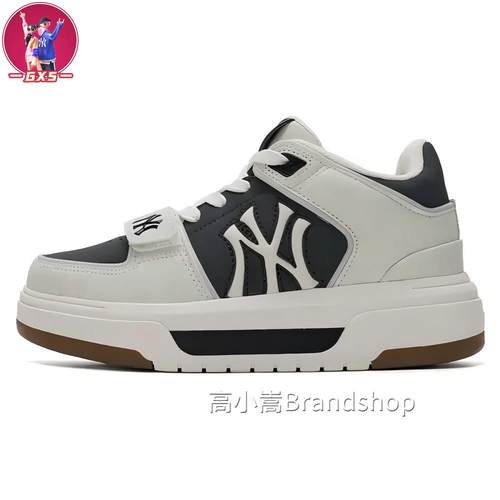 【奥莱折扣】25新款情侣学长鞋男女NY老花满印运动休闲鞋3ASXW015