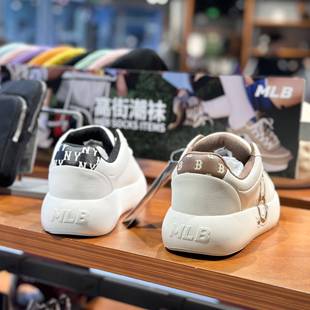 24春季 厚底增高面包运动鞋 男女情侣复古老花板鞋 新款 奥莱折扣