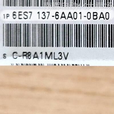 西门子6ES7137-6AA01-0BA0模块6ES71376AA010BA0模块ET200SP模块