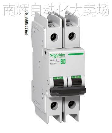 全新原装 M9F42202 隧道式接线端子C60 UL489断路器 2P C2A