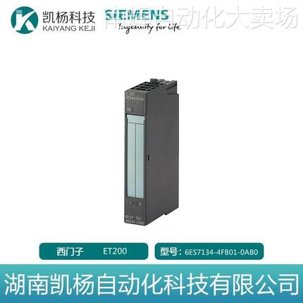 原装全新西门 子6ES7134-4FB01-0AB0 电子模块用于ET 200S 包邮