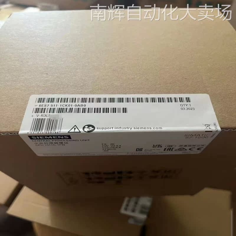 6ES7511-1CK01-0AB0 SIMATIC S7-1500 Compact CPU CPU 1511C-1PN