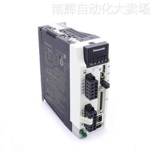 A6松下伺服电机驱动器套装100w200w400w750w1kw1.5kw3kw 法兰***
