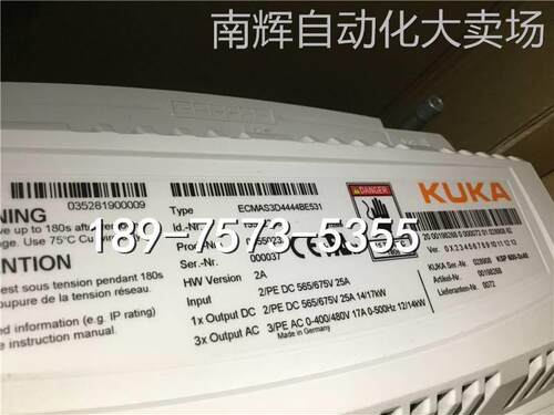 00-198-268 KSP600-3X40 库卡驱动器 ECMAS3D4444BE531