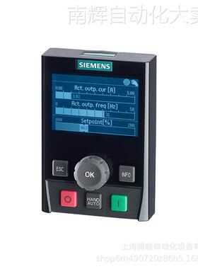 西门子6SE6400-0BE00/0BP00-0AA1 MM4产品线变频器选配件基本面板