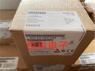 6ES7212-1AE31-0XB0原装西门子24V DC数字输出6ES7212-1AE31-OXBO