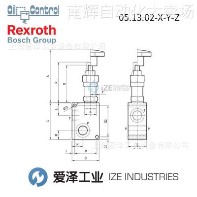 OIL CONTROLE阀051302040410000 R930001306力士乐