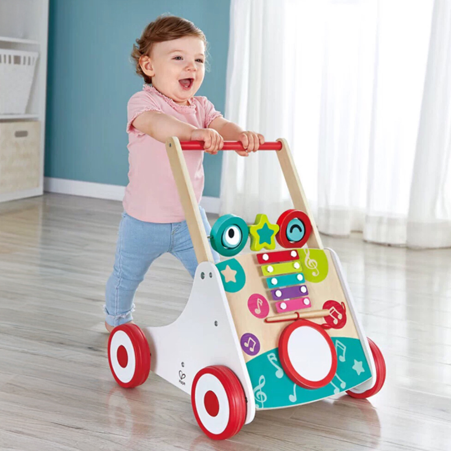 儿童音乐学步车宝宝多功能学走路防侧翻手推车1-3岁益智力教玩具,玩具/童车/益智/积木/模型,手推学步玩具,淘宝优惠券,粉丝福利购,淘宝优惠卷