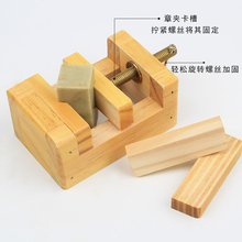 木制松木大号初学刻石章料床夹具篆刻刻包邮小号固定套装印章印床