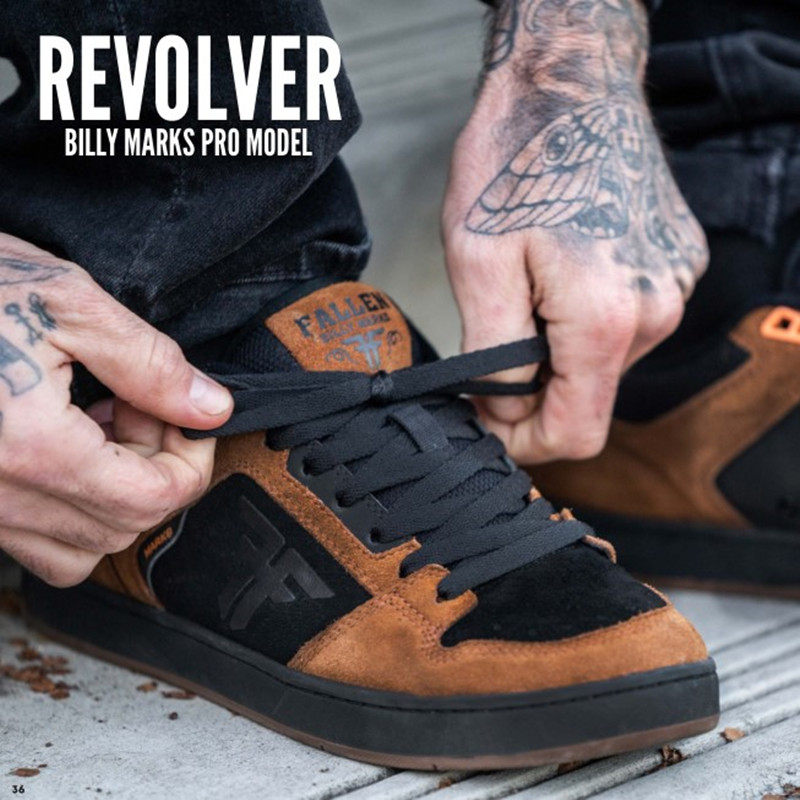 美国进口正品fallen滑板鞋经典款男patriot系列全黑白色硫化底atd