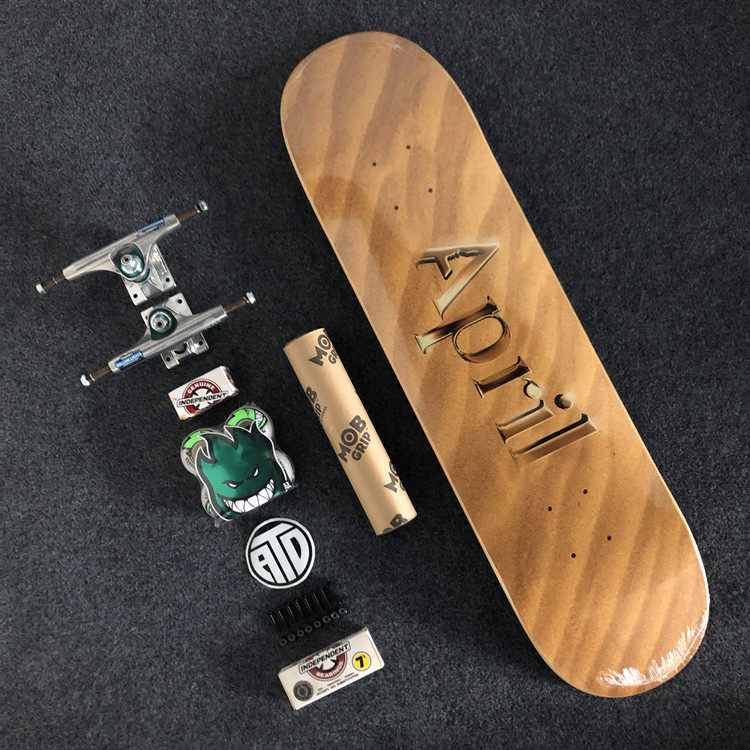 美国进口april滑板双翘板 8.0/7.8/8.125/8.25 成人儿童专业板atd