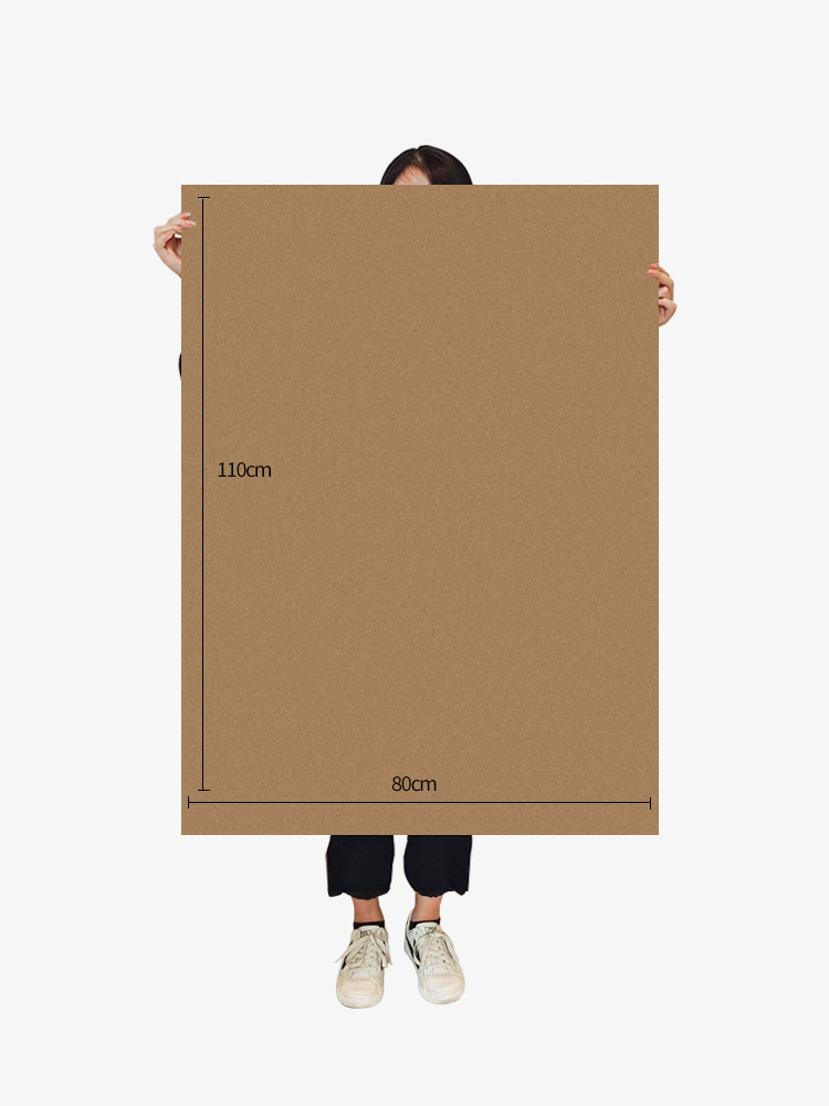 무료 배송 완전 개봉 복고풍 소가죽 대형 시트 수입 소가죽 흰색 크라프트지 의류 패턴 제작 종이 봉지 책 표지 포장지