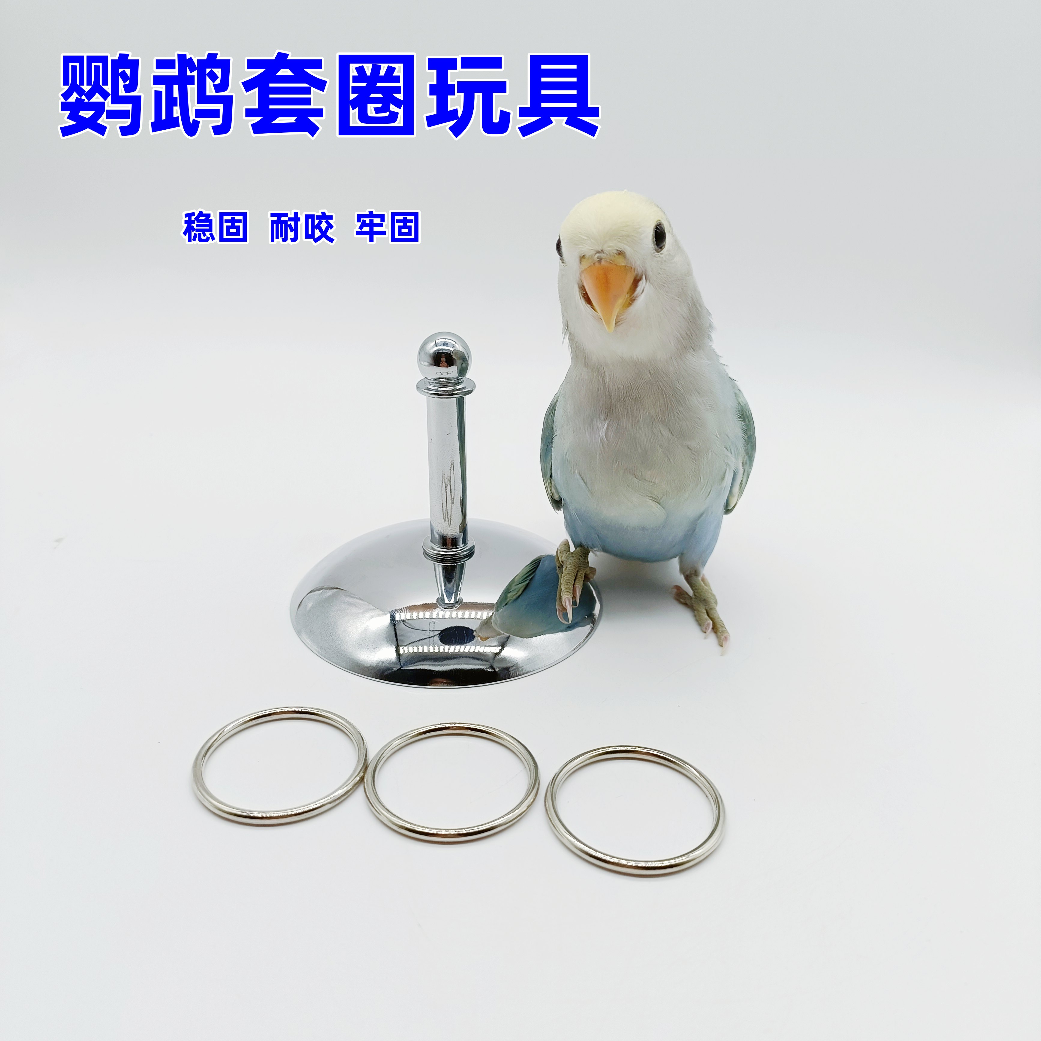 鹦鹉玩具套圈圈益智训练用品