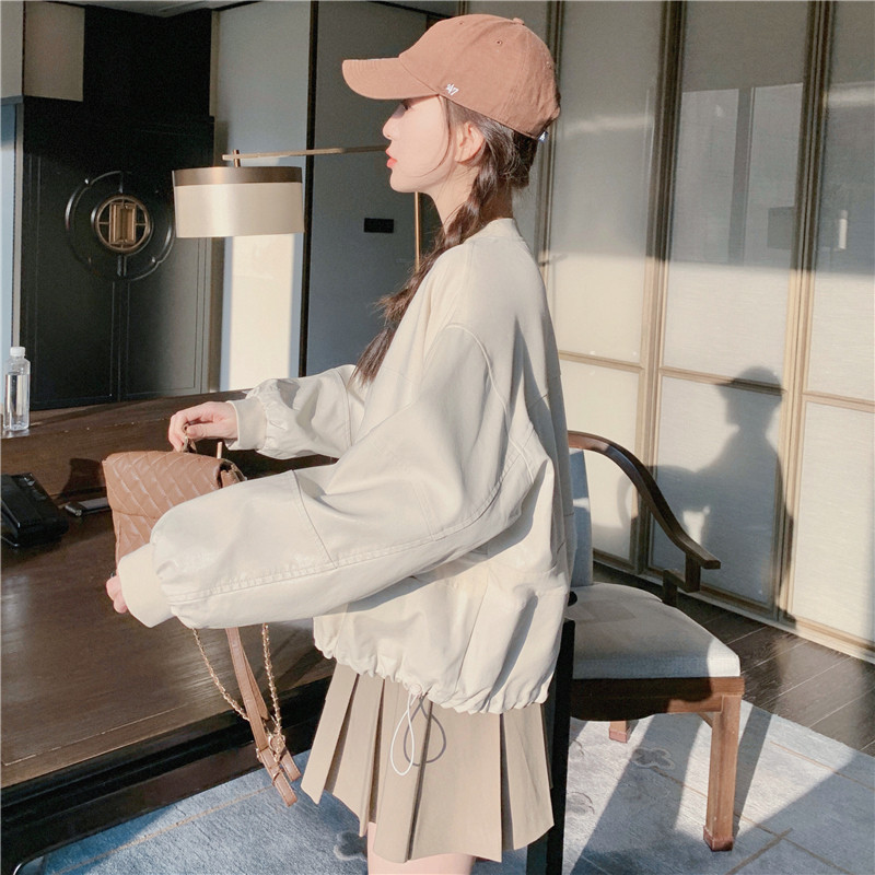大货~PU皮拼接短外套皮衣女2C118-W380-P135控188,女装短外套,2C118