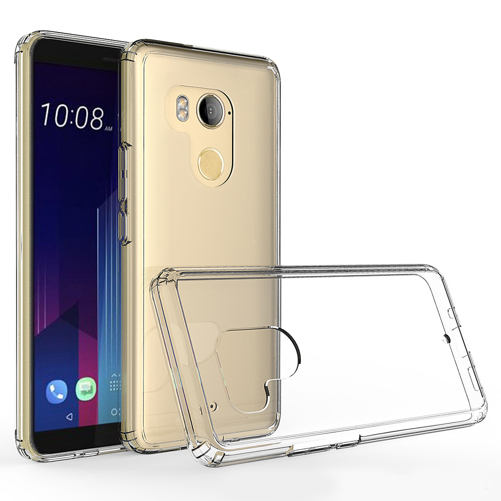 ÐÂÆ·HTC U11 PlusÊÖ»ú¿Ç·Àˤ±ß¿ò±£ÏÕ¸ÜU11+ºó±³Í¸Ã÷²»·¢»Æ±£»¤Ì×