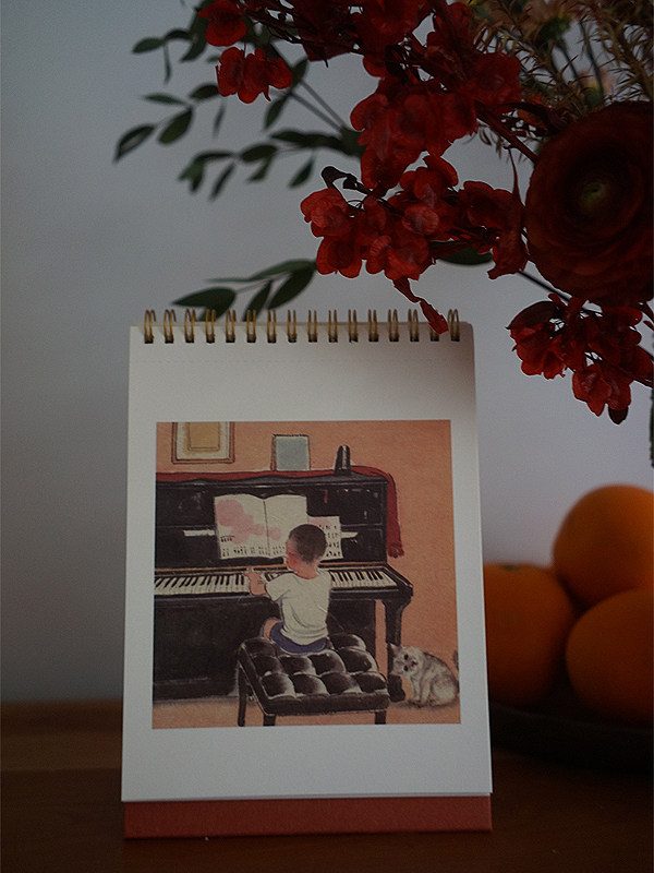 一二山  小画展  皇小小水墨画集 家居生活桌面摆台