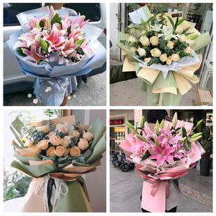 520情人节红玫瑰鲜花生日花束重庆市大渡口区春晖路街八桥镇同城