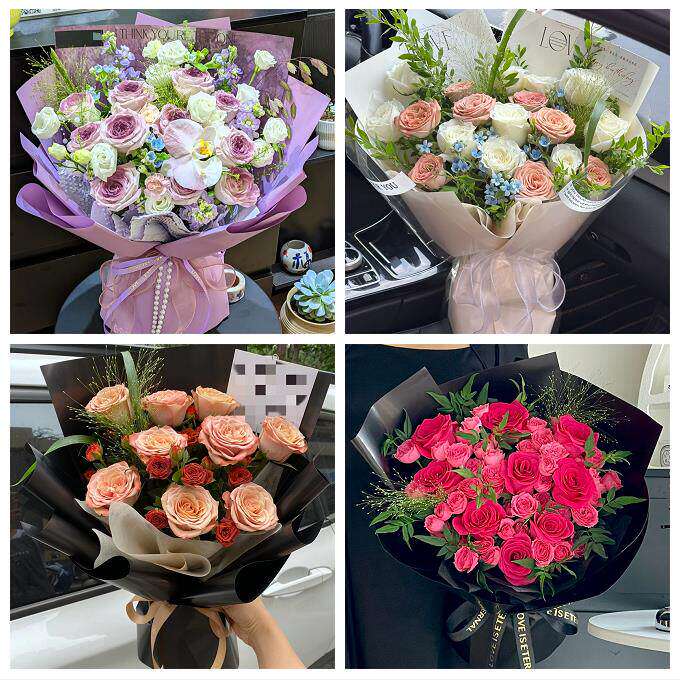 99朵玫瑰花束妇女节向日葵生日鲜花吉林长春市农安县榆树市德惠市