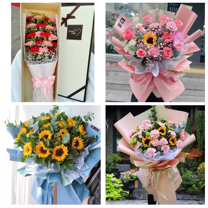康乃馨向日葵送长辈生日山东济南市历下区市中区槐荫区同城鲜花店
