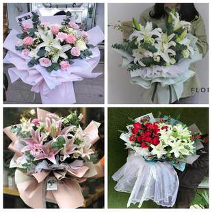 520情人节红玫瑰鲜花生日花束兰州市城关区七里河西固安宁区同城