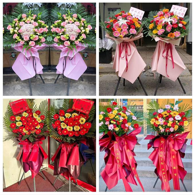 铜陵市铜官义安区郊区枞阳县同城花店送朋友公司鲜花大麦开业花篮