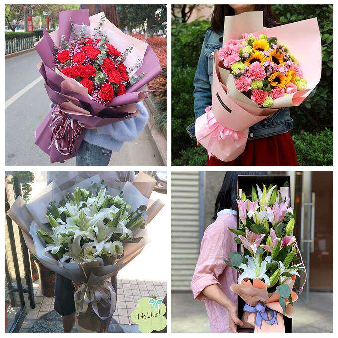 玫瑰百合向日葵康乃馨鲜花陕西安康市宁陕紫阳岚皋平利县同城速递