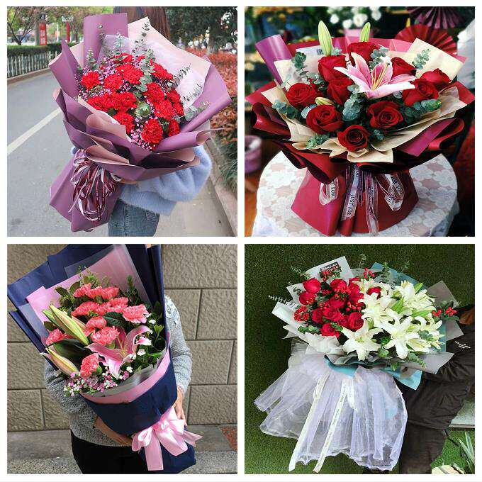 玫瑰百合向日葵康乃馨鲜花陕西延安市吴起甘泉洛川县富县同城速递