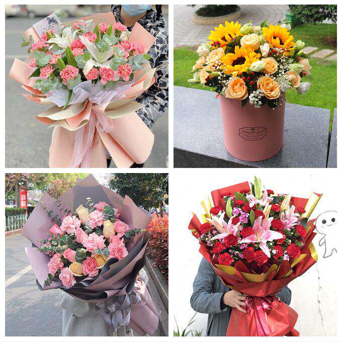 玫瑰百合向日葵康乃馨鲜花江苏连云港市东海县灌云灌南县同城速递