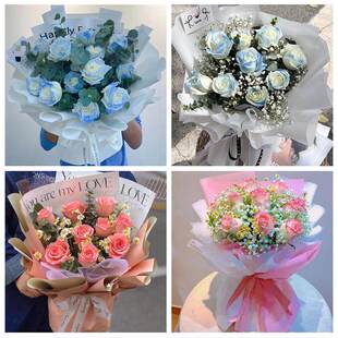 生日妇女节红玫瑰鲜花表白花束北京市海淀区清河花园路西三旗同城