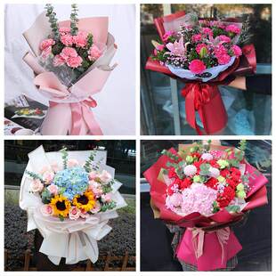 玫瑰百合向日葵康乃馨鲜花浙江湖州市吴兴区南浔区德清县同城速递