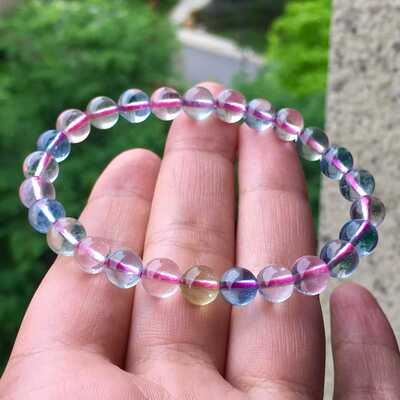 男女女款单圈多宝手串手链 天然摩根石规格 . . 艳丽自然颜