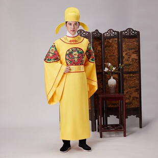 唐朝古代服装皇帝装李世民演出服影视剧唐代皇上表演服帝王龙袍服