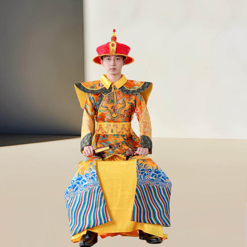 男皇帝龙袍古装官服演出服
