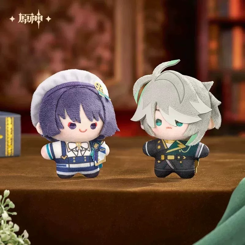现货原神璀夜华宴系列Q版毛绒挂件盲盒周边潮玩可爱公仔玩偶礼物图片