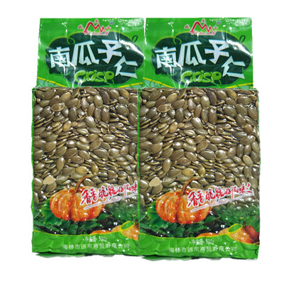 新货熟的南瓜子仁真空包装