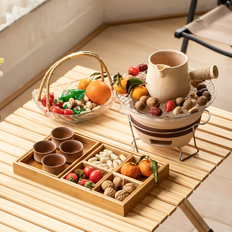 围炉煮茶壶瓷牌茗·茶具