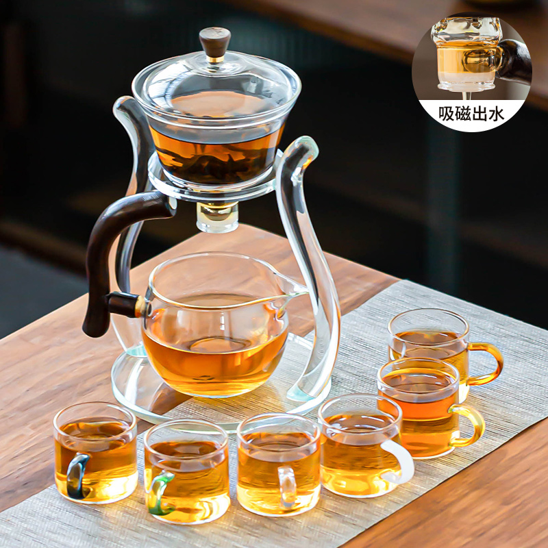 宫灯半自动神器日式简约茶具套装
