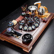 Bộ trà 1 khay trà điện bếp trà Bộ hoàn chỉnh 4 trong 1 hoàn toàn tự động trà Kung Fu hộ gia đình đơn giản trà đạo hiện đại