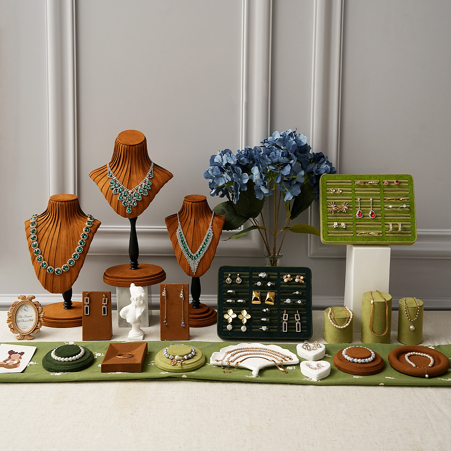 项链收纳架戒指收纳托盘摆件道具