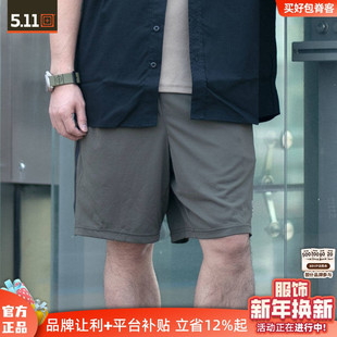511运动透气休闲裤 美国5.11侦察兵战术短裤 82404户外跑步作训男士