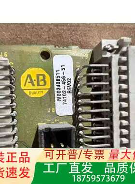 AB1394伺服转接卡74102-456-51议价商品议价