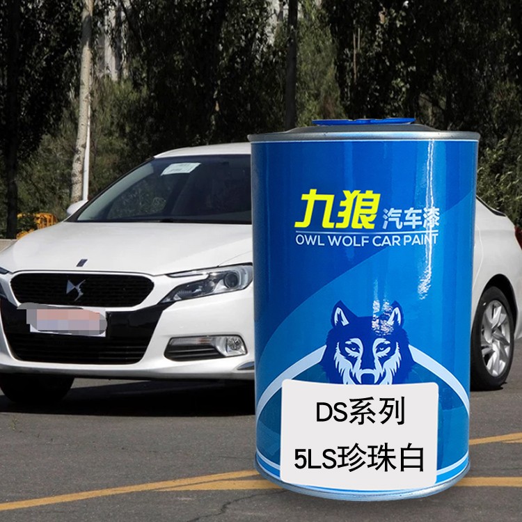 九狼汽车整车金属漆翻新5LS改色D油漆S珍珠白星河紫香槟金典雅灰