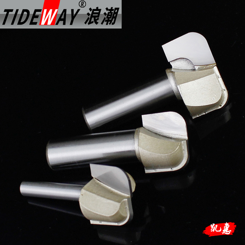 浪潮专业级双弧圆底刀平底铣刀