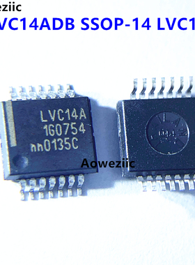 10个 74LVC14ADB SSOP-14 丝印 LVC14A 六路施密特触发反相器原装