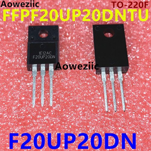 FFPF20UP20DNTU TO220F F20UP20DN 200V 10A 1.15V@10A通用二极管