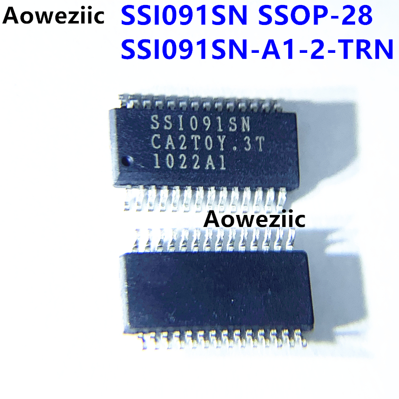 1个 SSI091SN SSOP-28 SSI091SN-A1-2-TRN 液晶高压板芯片IC 原装
