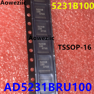 AD5231BRU100 5231B100 TSSOP-16 非易失性存储器数字电位器芯片