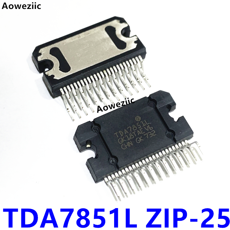 1个 TDA7851L ZIP-25 汽车音响功放块芯片模块 集成电路 进口原装