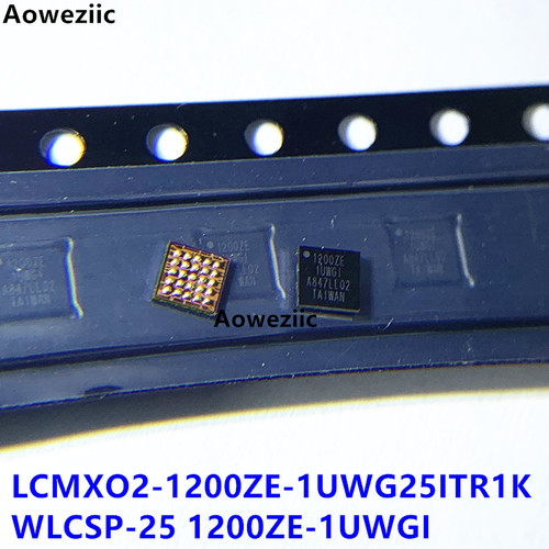 LCMXO2-1200ZE-1UWG25ITR1K WLCSP-25 丝印1200ZE-1UWGI 进口原装