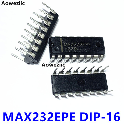 1个 MAX232EEPE+ 直插 DIP-16 RS-232接收驱动器 收发器芯片 全新